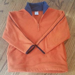 Old Navy Pumpkin Orange Fleece Toddler S